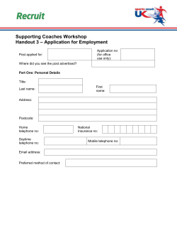 Application for Employment Final Jan2014