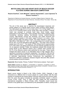 match analysis and heart rate of beach soccer players during