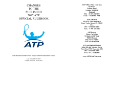 changes to the published 2017 atp official rulebook