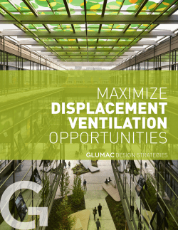 maximize displacement ventilation OppOrtunities