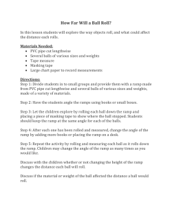 How Far Will a Ball Roll?