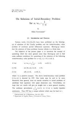 On Solutions of Initial-Boundary Problem 1 for ut=uxx+