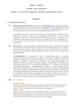 4. Interdisciplinary Approach - > Organizational Behaviour is