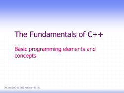 C++ Program Design 3rd Edition - Chapter 2
