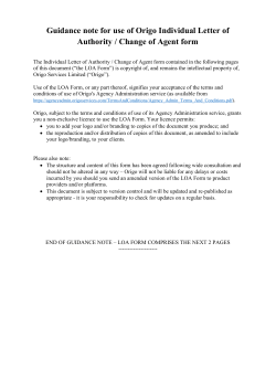 MS Word - Agency Administration