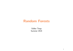 Random Forests