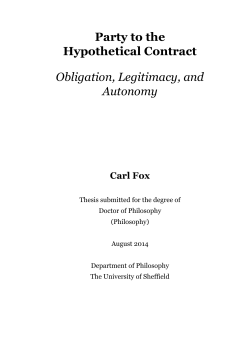 The Trouble with Hypothetical Consent