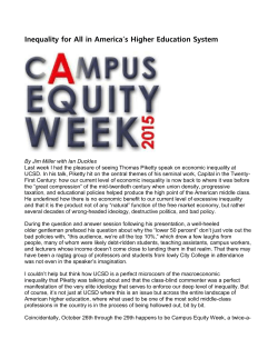 Inequality for All in America`s Higher Education System
