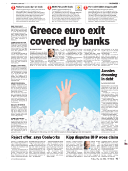 Aussies drowning in debt Kipp disputes BHP woes claim Reject offer