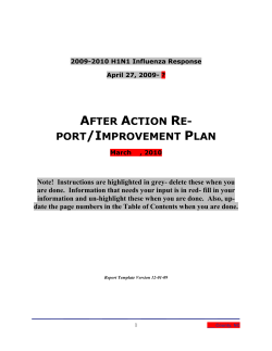 HSEEP AAR-IP Template