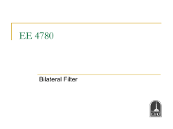 Bilateral filter