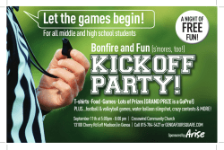 Arise Let the games begin!
