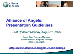 AoA Investor Pitch Template