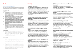 The Pledge - St Andrew`s Burgess Hill