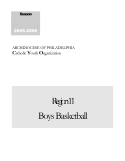 Manual - Region 11 CYO