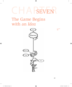 The Game Begins with an Idea