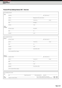 Porsche GT3 Cup Challenge Benelux 2017