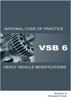 calculation of chassis strength - Department of Infrastructure and