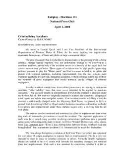 Fairplay — Maritime 101 - International Organization of Masters