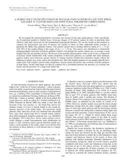 a hubble space telescope census of nuclear star clusters in late