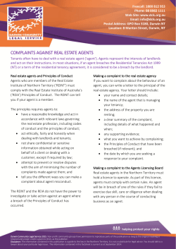 to the pdf - Darwin Community Legal Service