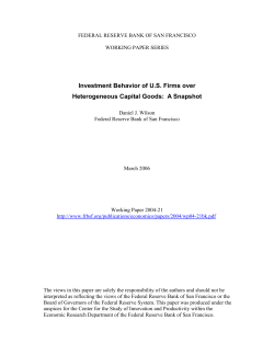 Investment Behavior of US Firms over Heterogeneous Capital Goods