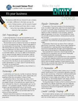 Make the Right Entity Choice