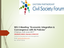 SPS Strategies by the DCFTA countries