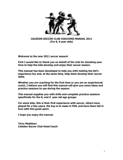 soccer manual Under 10