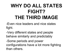 why do all states fight? the third image