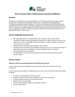 ACF`s new Theory of Change (ToC) is now guiding our grantmaking