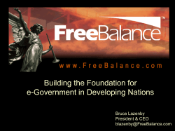 Grants Management - World Bank Group