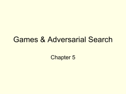 Adversarial Search