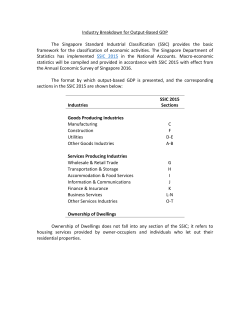 Industry Breakdown for Output-Based GDP