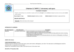 Summative assessment / Criterion D File
