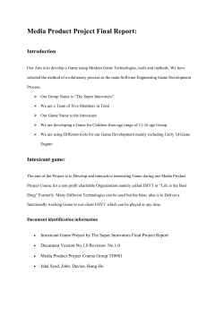 Unity 3D as a Game Engine
