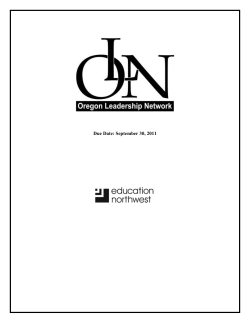 oregon leadership network - Beaverton School District