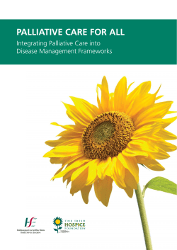 Palliative Care for All - Irish Hospice Foundation