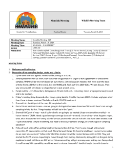 meeting minutes in Word - Front Range Roundtable