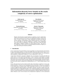 Information-theoretic lower bounds on the oracle complexity of