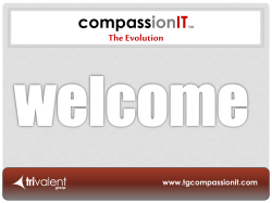 compassionIT Introducing compassionIT