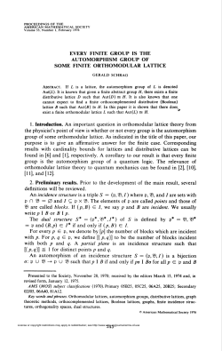 EVERY FINITE GROUP IS THE AUTOMORPHISM GROUP OF