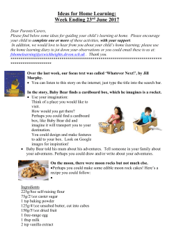 Home Learning for Whatever Next! - Exwick Heights Primary School