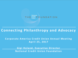 Draft Presentation to AACUL Meeting