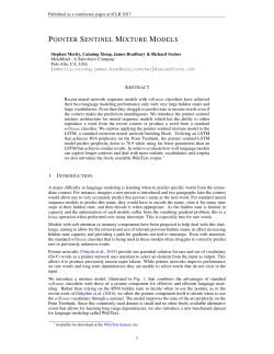 pointer sentinel mixture models