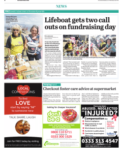 Lifeboat gets two call outs on fundraising day