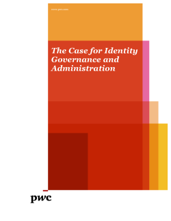 Buyers Guide: The Case for Identity Governance and