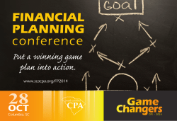 Put a winning game plan into action.