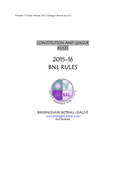 constitution and league