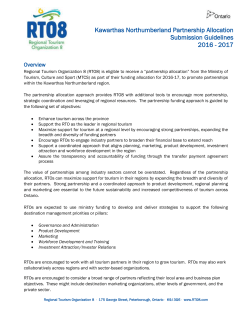 (RTO8) is eligible to receive a &ldquo;partnership allocation&rdquo;